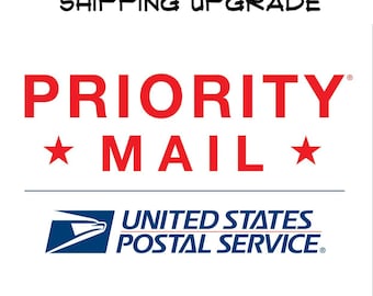 優先配送アップグレード - アドオン | USPS Priority、2～3 営業日、よくお読みください。