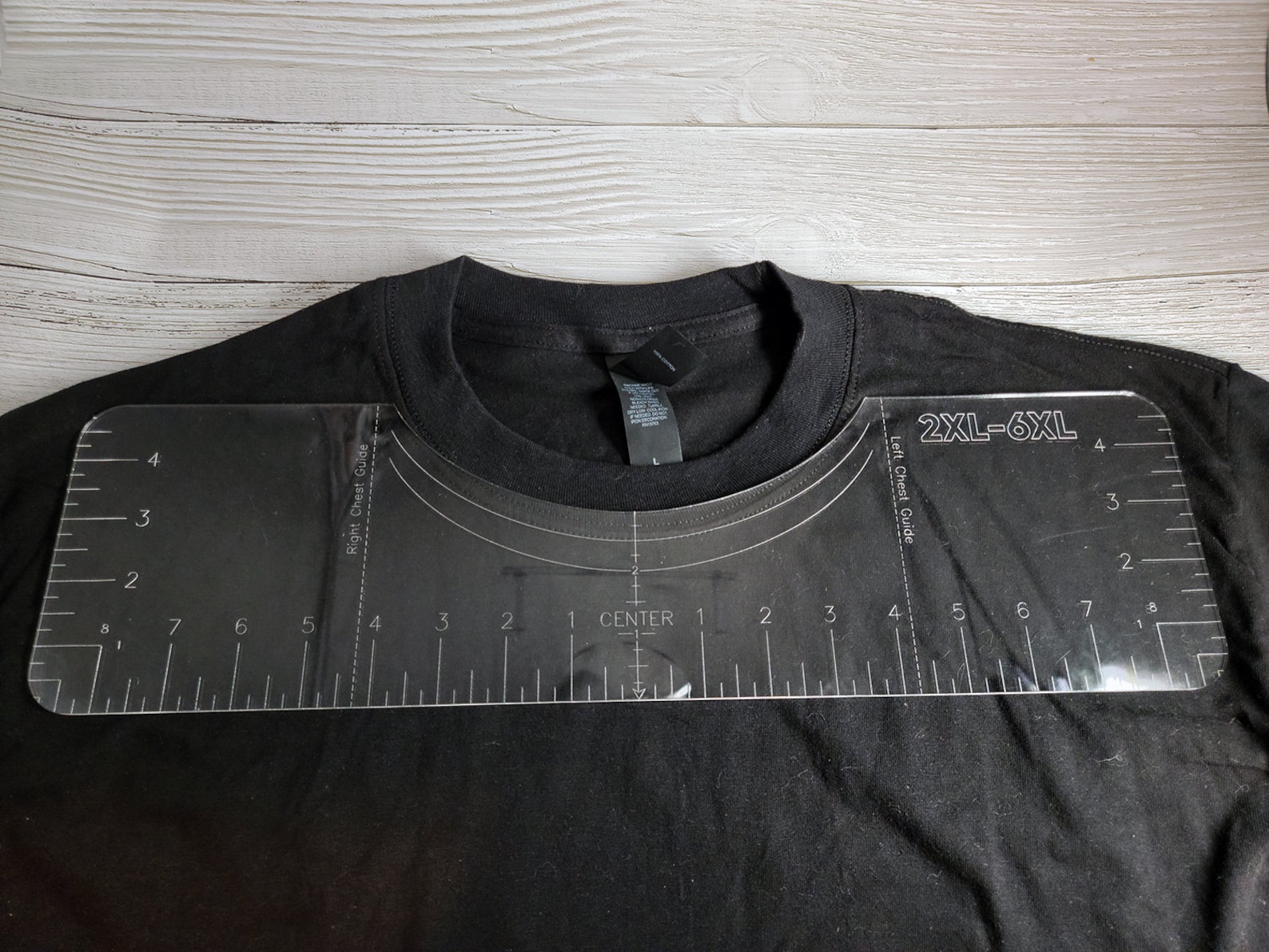 T-shirt Alignment Ruler, Clear Crafter Centering Tool, Easy Custom ...