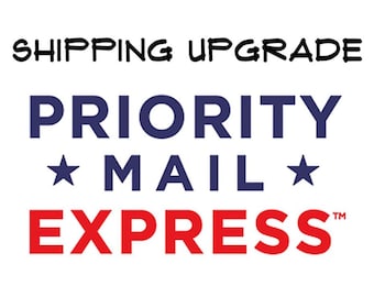 エクスプレス配送アップグレード - アドオン | USPS エクスプレス、1～2 営業日、よくお読みください。
