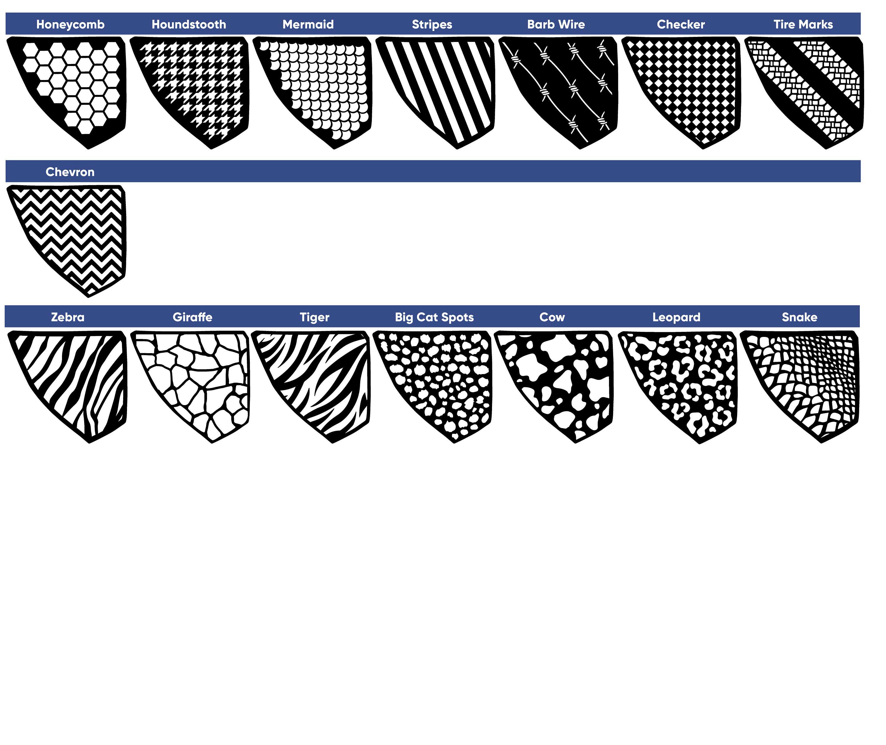 PATTERNS Acrylic Sleeve Bleaching Stencil T shirt Bleach Stencil