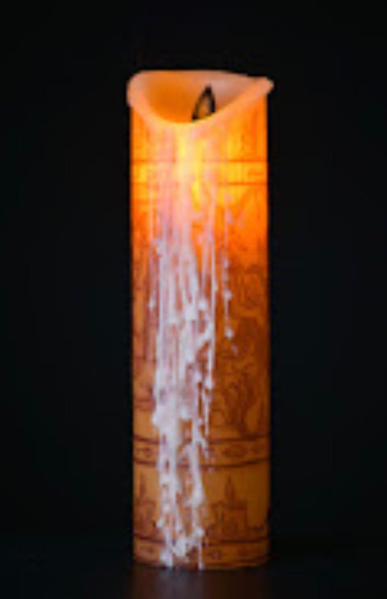 Hocus Pocus Black Flame Candle Replica Home Decoration Etsy