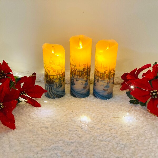 Flameless Candle Etsy