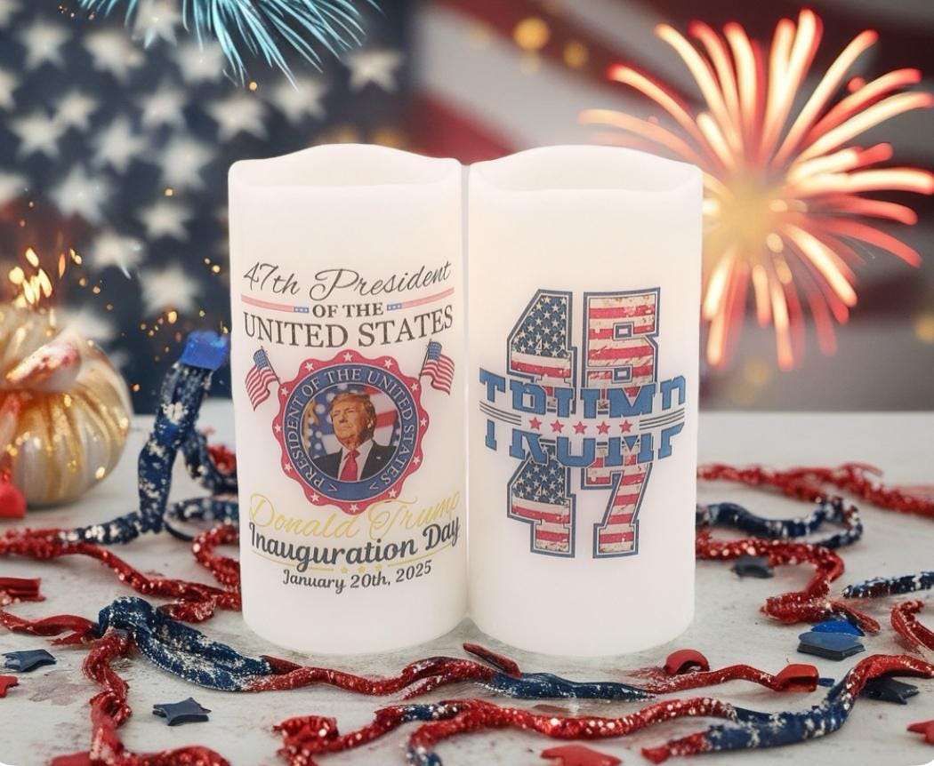 Ampoule De Noël Satirique 'F Trump' - Décorations Politiques Américaines