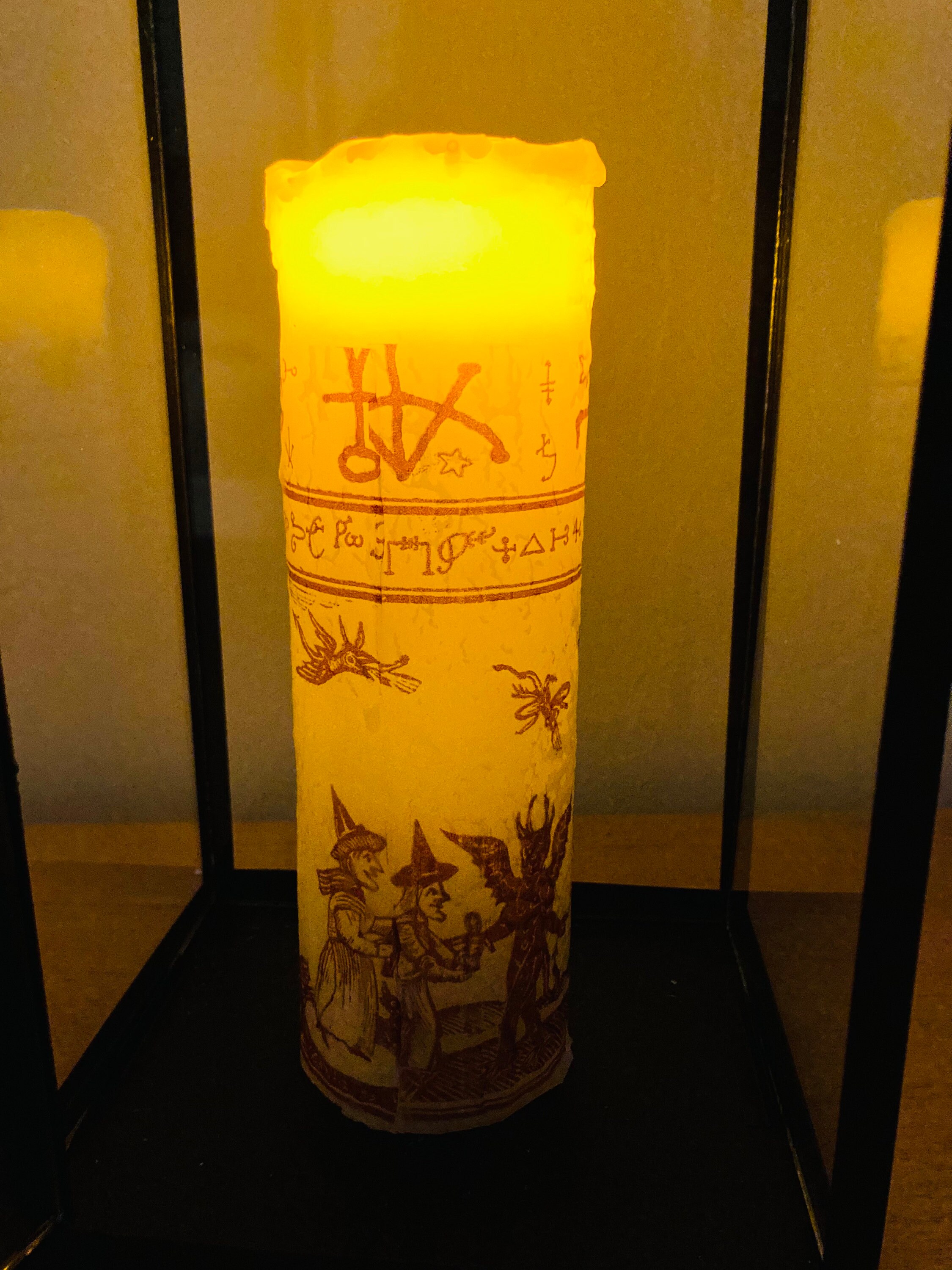 Black Flame Candle Hocus Pocus black flame candle replica Etsy