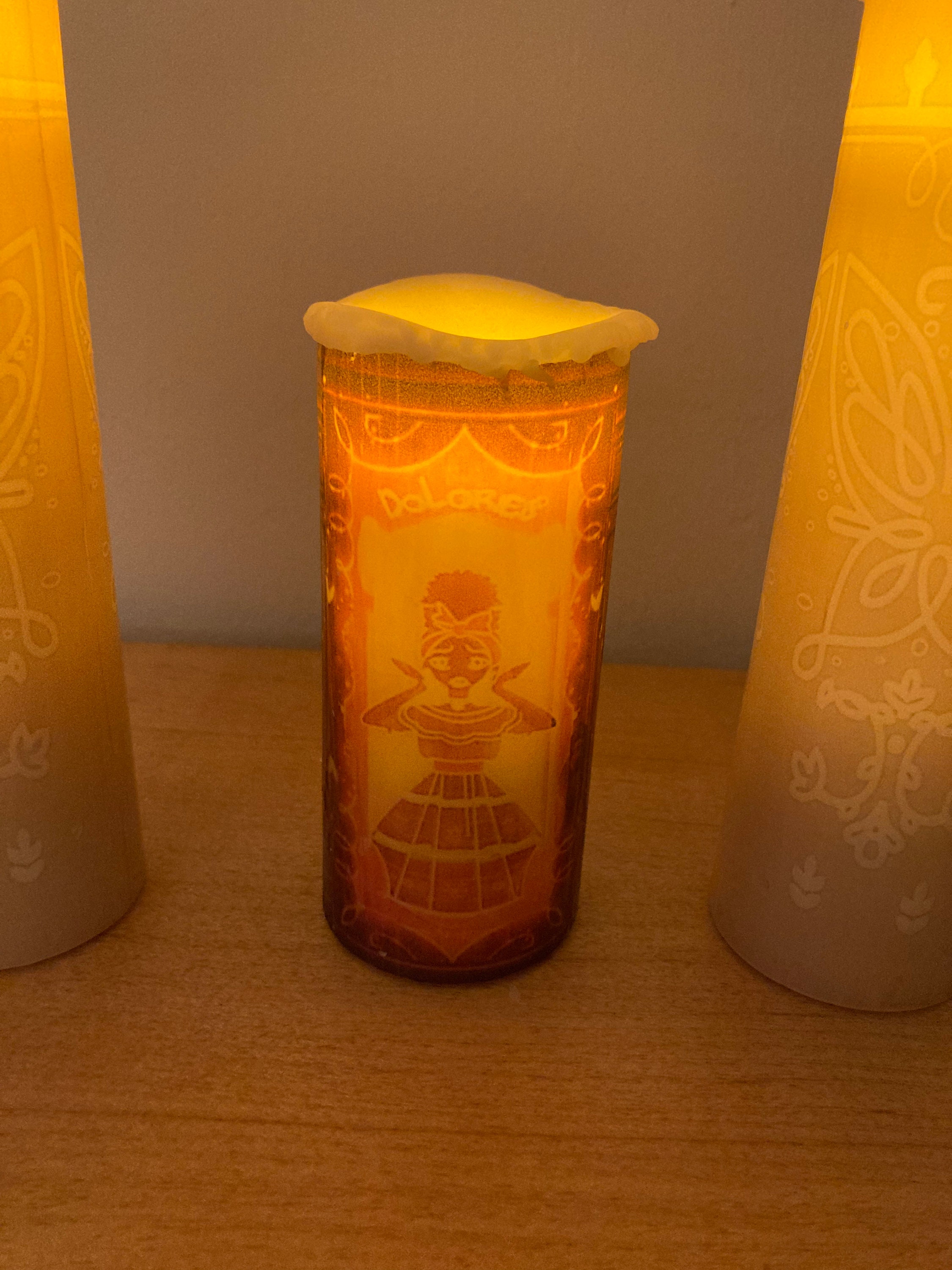 Dolores Encanto Door Candle Disneys Encanto Movie Replica Etsy