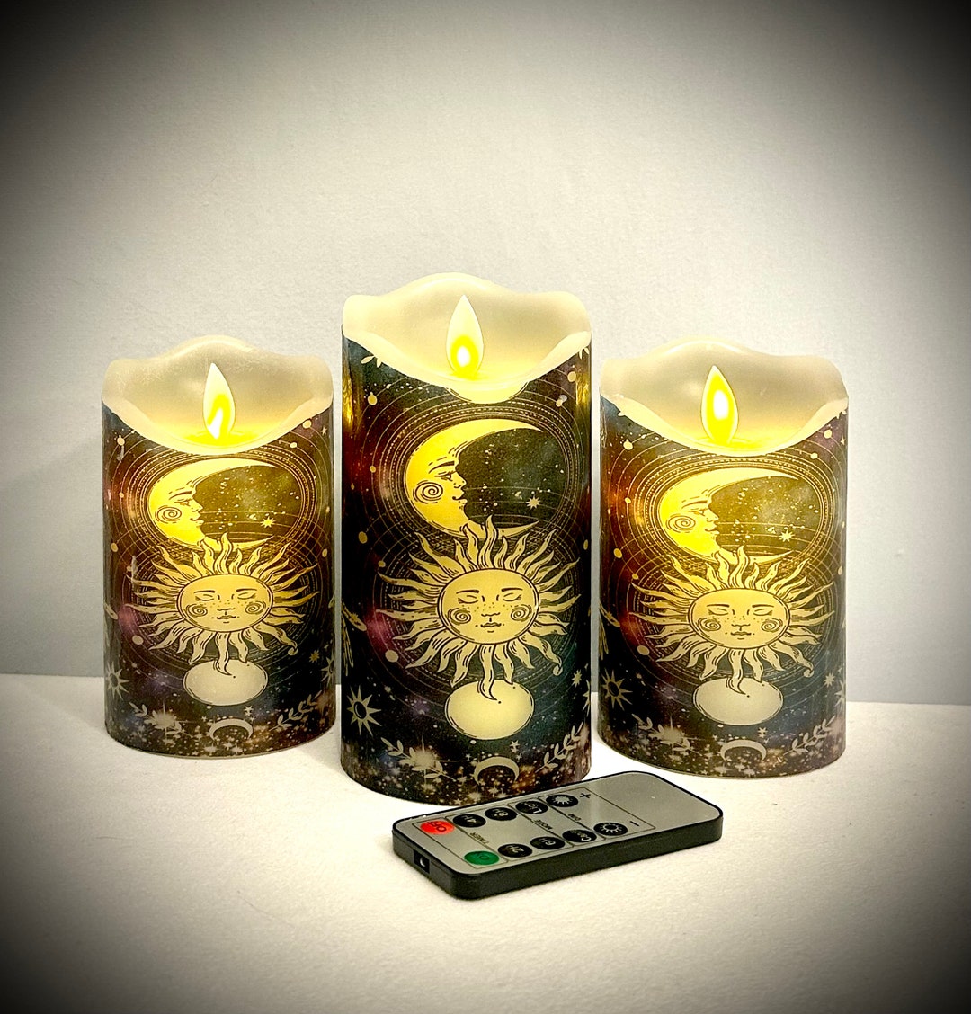 Seance Candle, Witch Candle, Gothic Candle, Ouija Board, Wax Candle