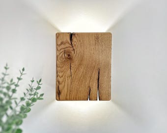 Handmade wood plug in wall lamp sconce or with switch fixture, custom size wall bedside lamp, sconce lighting, lampshades, wood wall lights