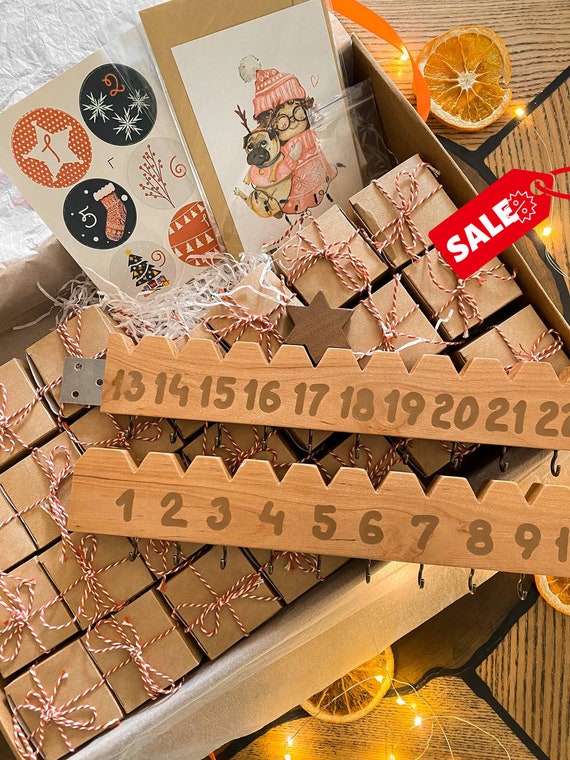 Advent Calendar for Adults, Custom Christmas Advent Countdown Calendar, Wooden  Advent Calendar, Filled Advent Calendar, Best Holiday Gifts - Etsy