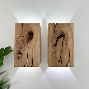 Handmade wood plug in wall lamp sconce, light fixture, lighting, wandlampe, wandleuchte, wall light, applique murale, wood sconce, lampshade