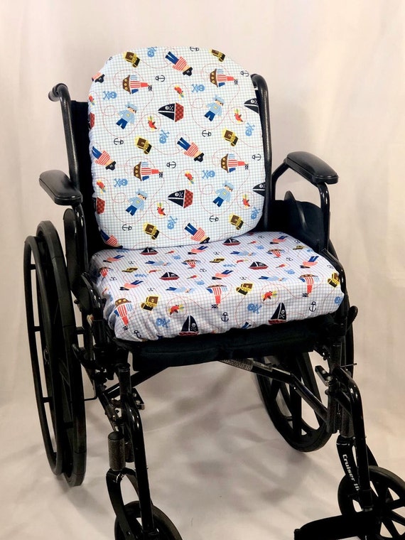 Kids and Adults Waterproof Wheelchair Back/seat Cushion Cover