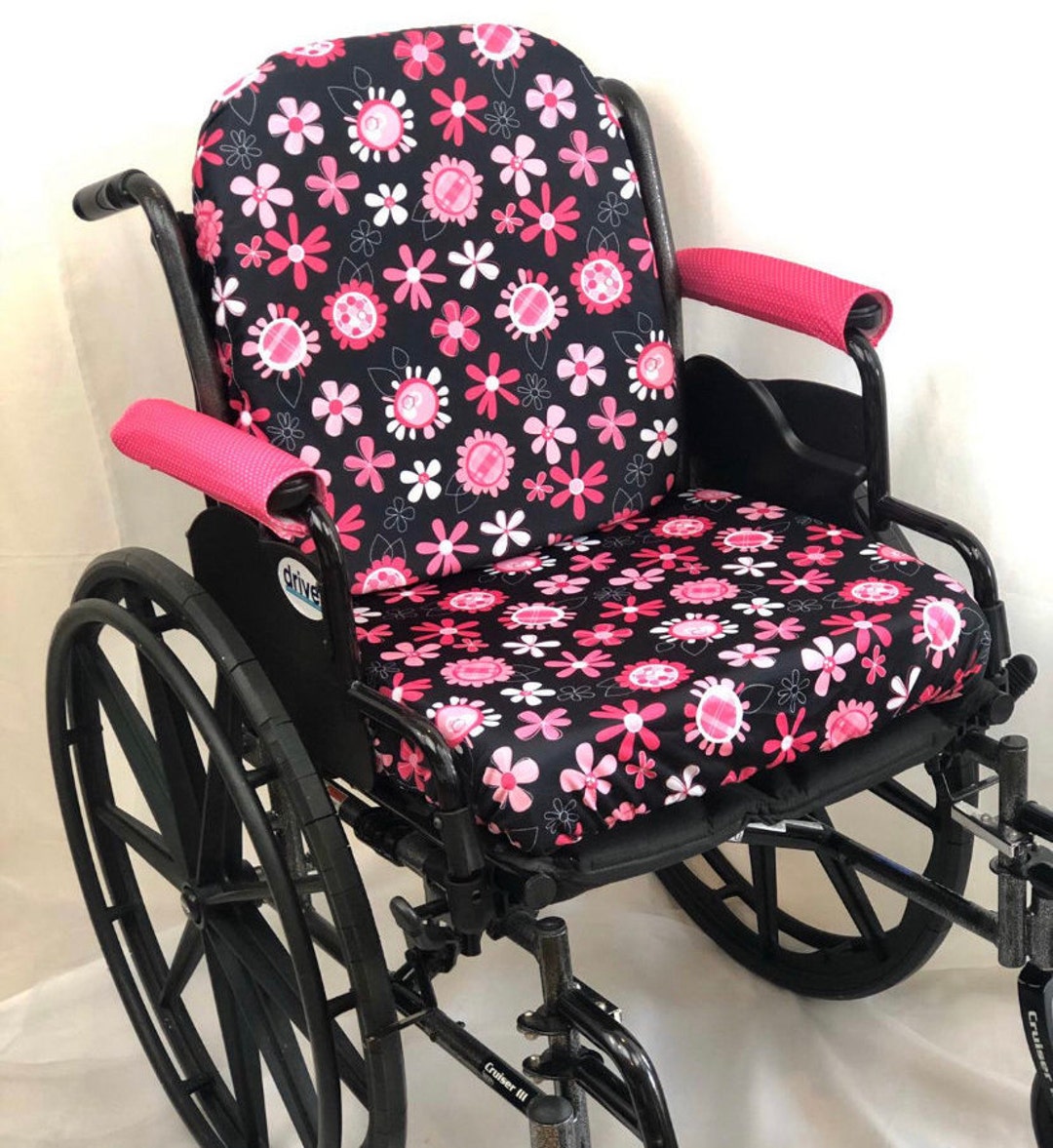 Wheelchair Cushion Seat Cover Citrus Fruit Medley Slip Covers Wheelchair  Accessories Mobility Aids Disability Fashion Special Needs 