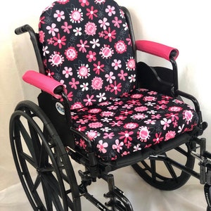 Kids and Adults  Waterproof Wheelchair Back/Seat  Cushion Cover & Combo -(free shipping orders 35 +).