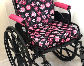 Mix and Match Waterproof Wheelchair Back / Seat Cushion Cover SAVE on COMBO  free Shipping Orders 35 . Each Item Sold Separately 