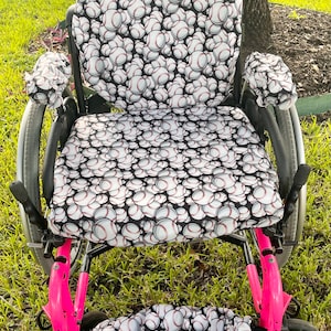 Mix and  Match - Waterproof Wheelchair back / seat Cushion Cover -SAVE on COMBO (free shipping orders 35 +). Each item  sold separately