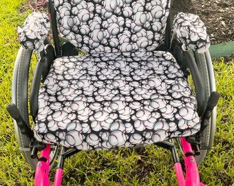 Mix and  Match - Waterproof Wheelchair back / seat Cushion Cover -SAVE on COMBO (free shipping orders 35 +). Each item  sold separately