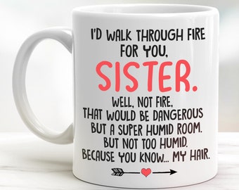 Funny Sister Mug Etsy
