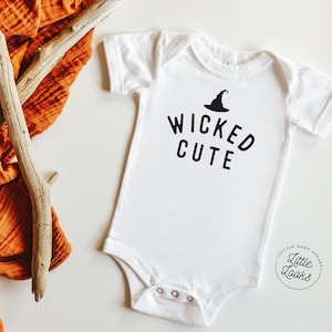 Wicked Cute Bodysuit / Halloween Bodysuit / Wicked Cute / Fall Baby Onesie®