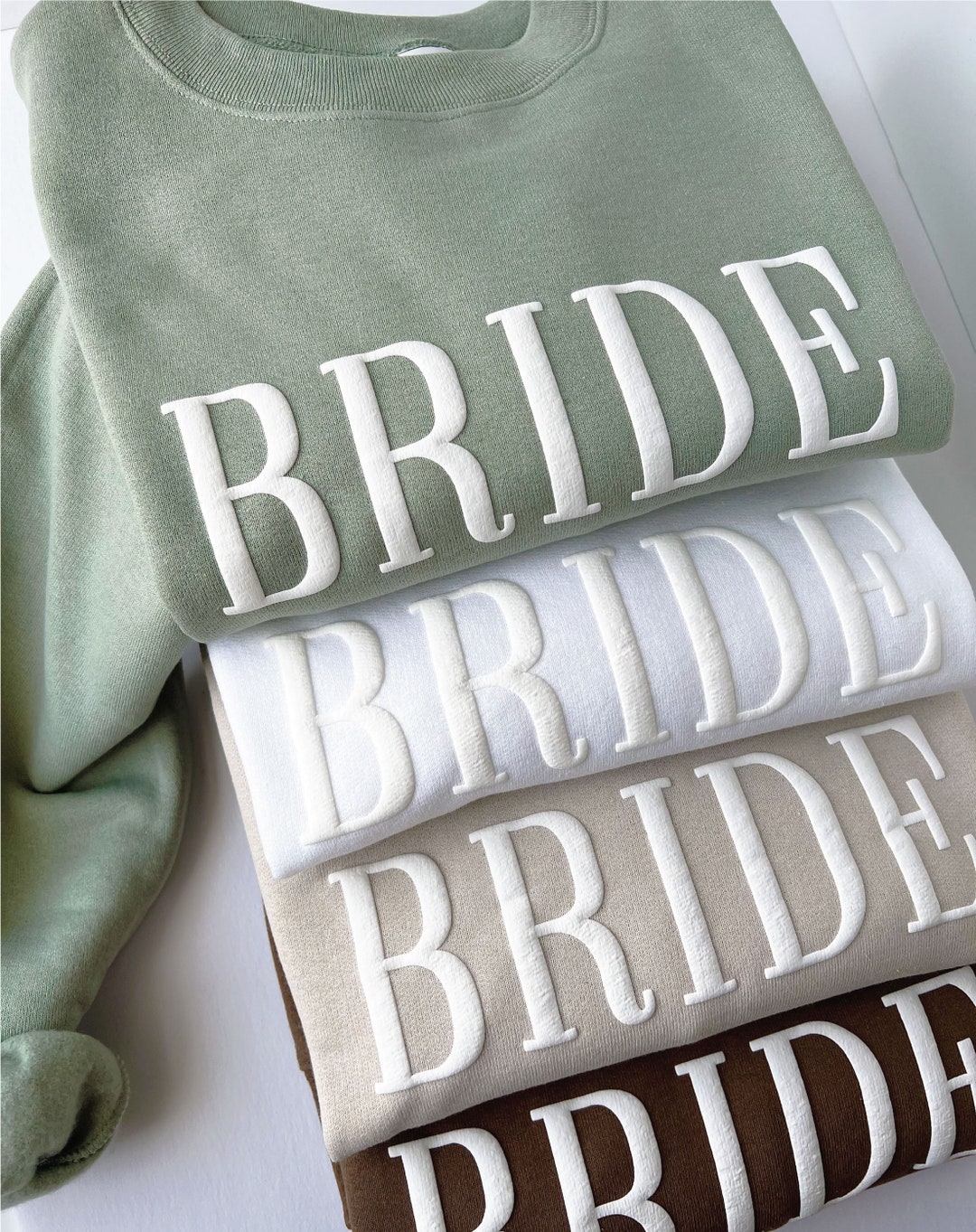 Pearl BRIDE Letter Sweatshirt main image 0