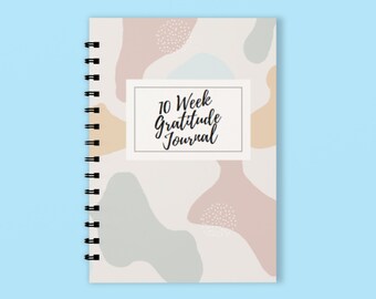 10 Week Gratitude Journal - Spiral