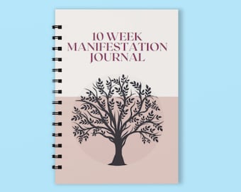 10 Week Manifestation Journal - Spiral