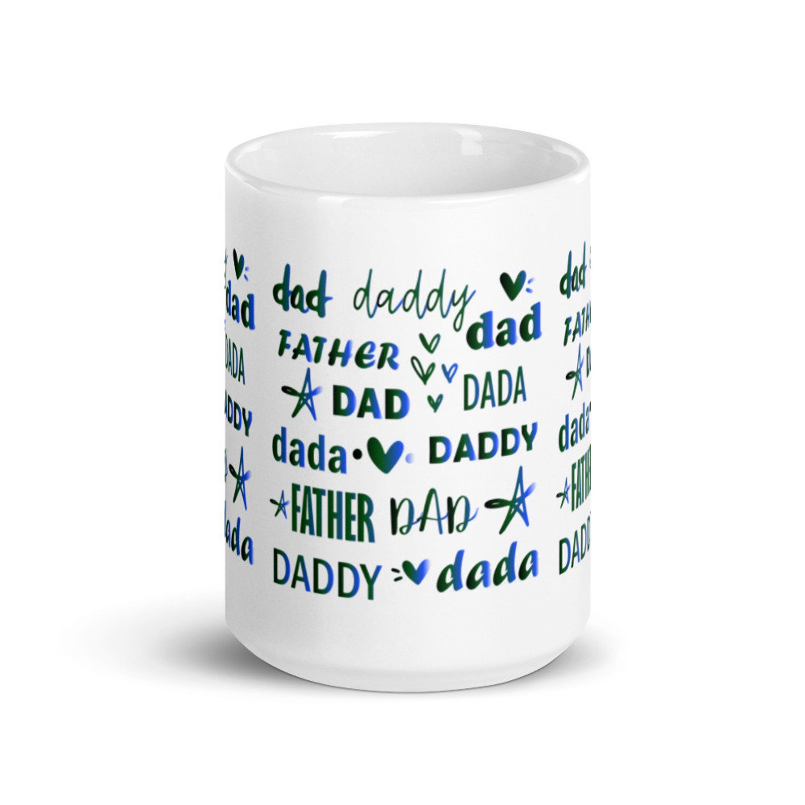 Dad Ceramic Mug Gift for Dad Etsy