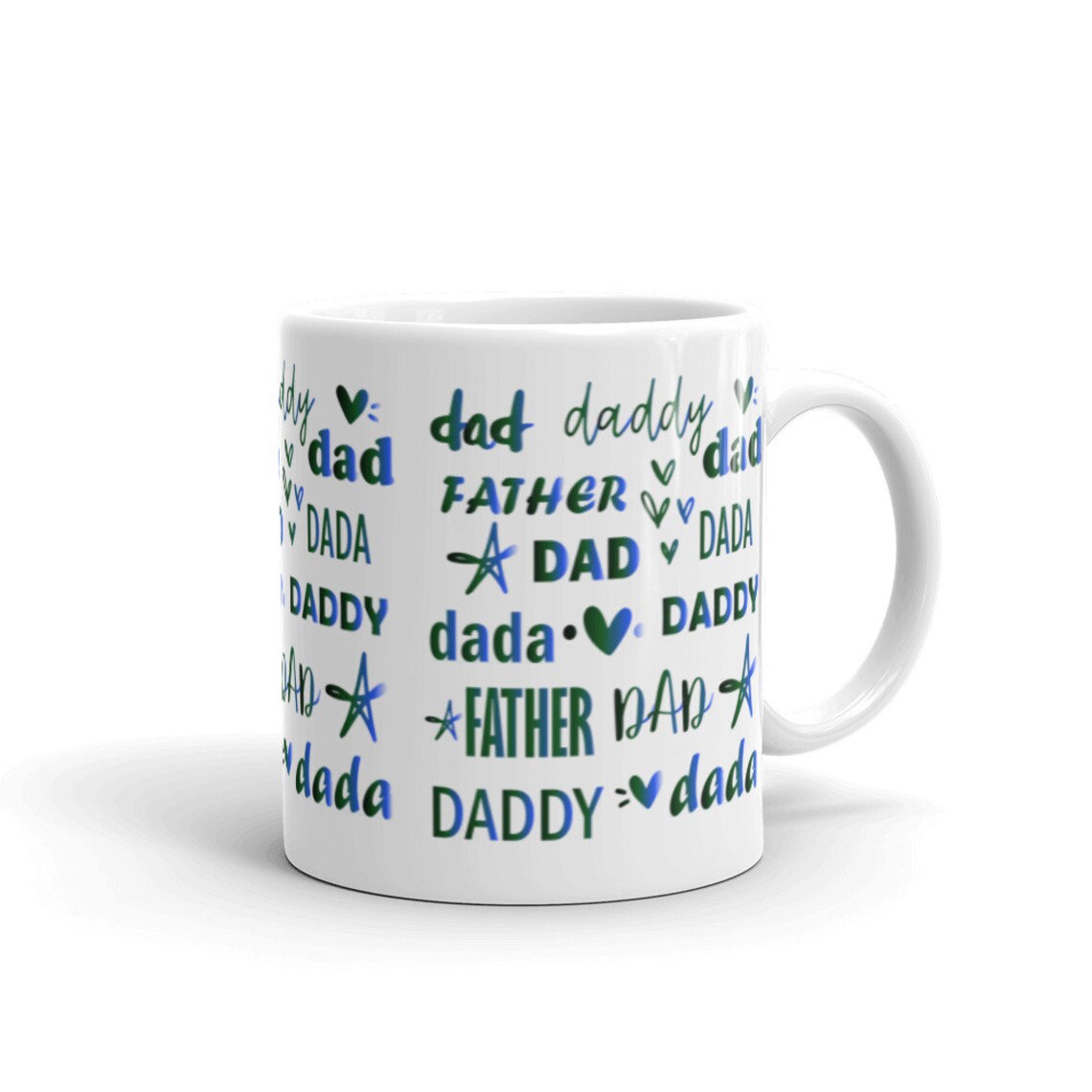 Dad Ceramic Mug Gift for Dad Etsy