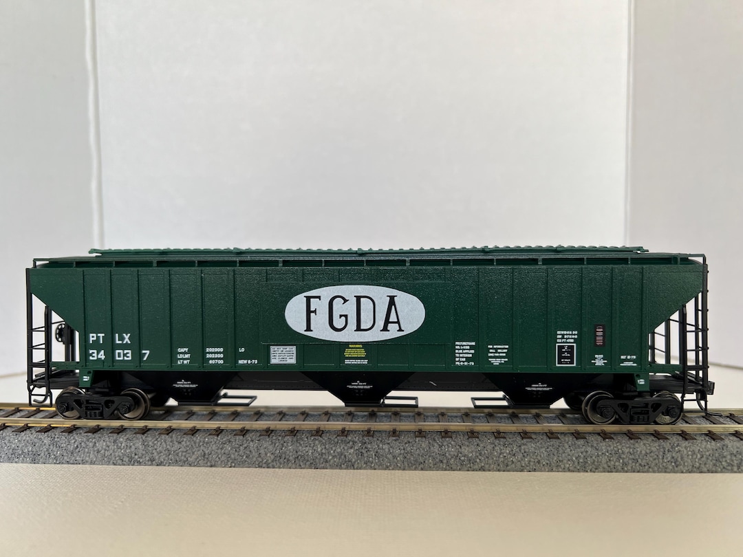 FGDA Pullman Standard Covered Hopper, 17 Panels - Etsy