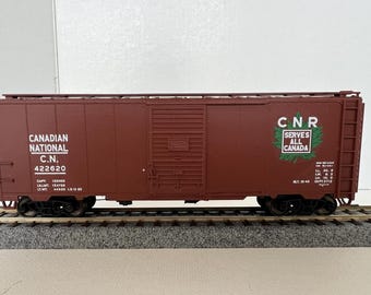 Canadian National, vagón de carga de 40 pies, vagón de carga rojo
