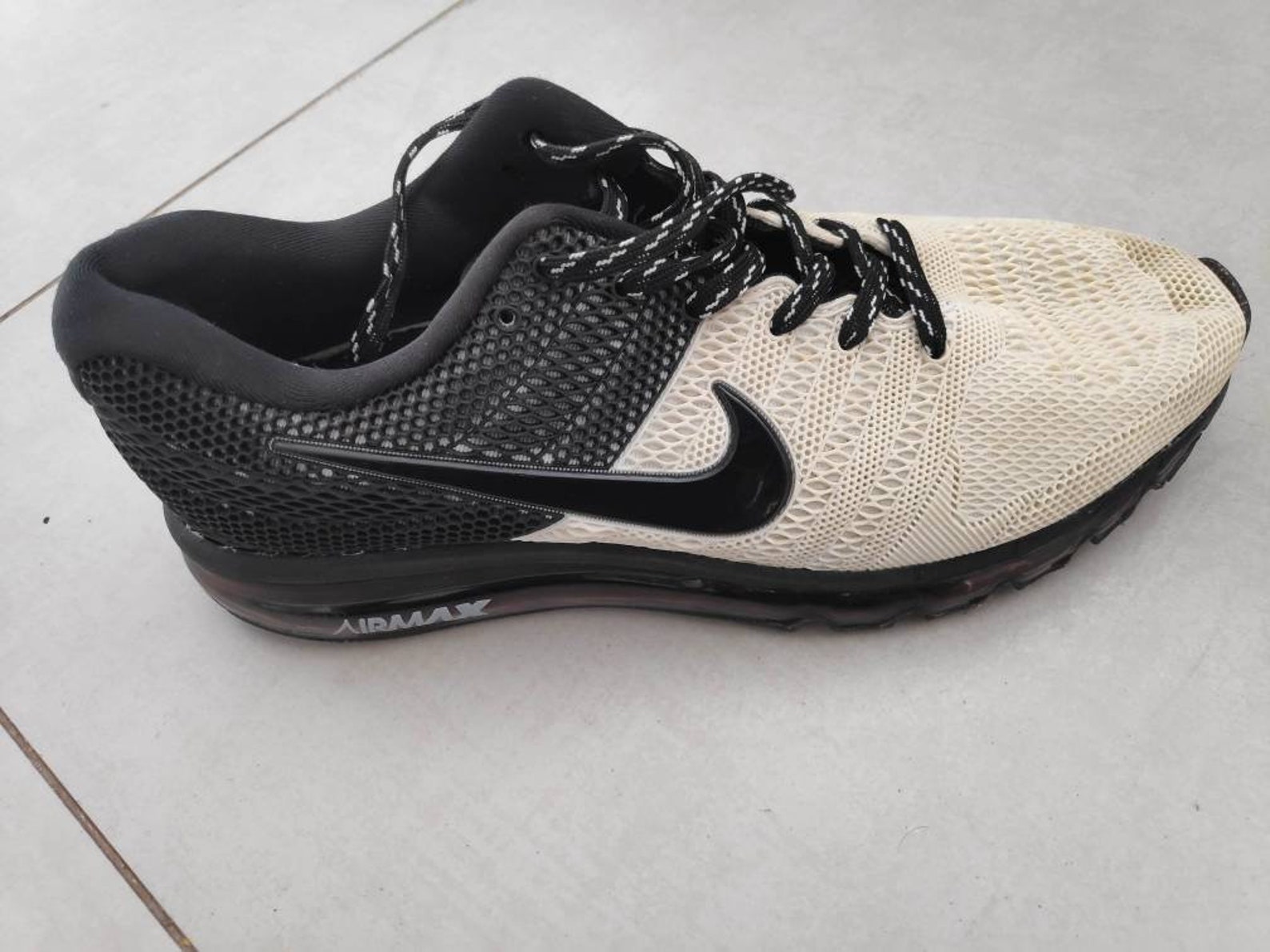 Nike Air Max 2017 black/beige 849559-008 Men's Size 13 | Etsy