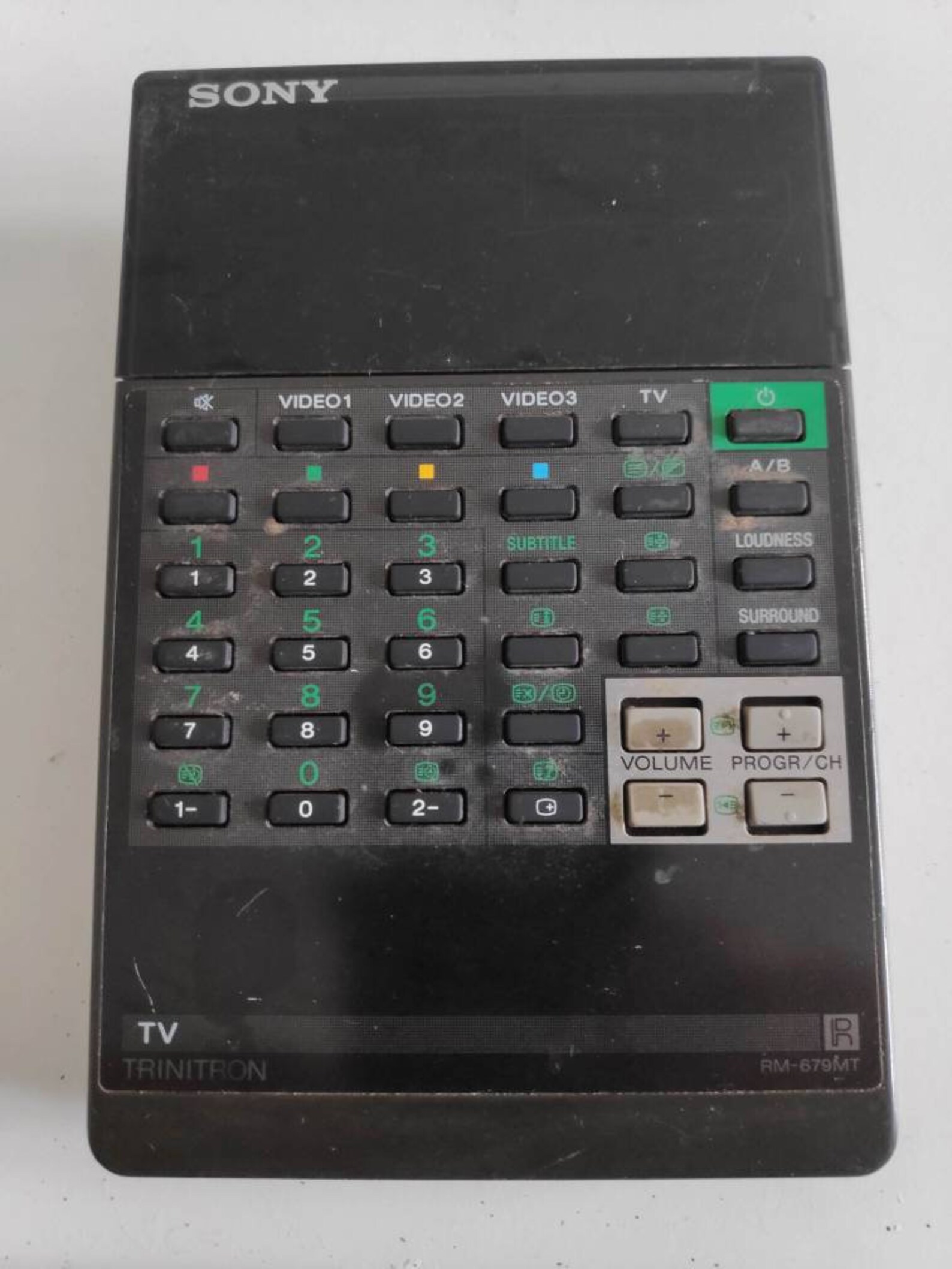 Sony RM679MT remote control trinitron crt screen tv retro Etsy