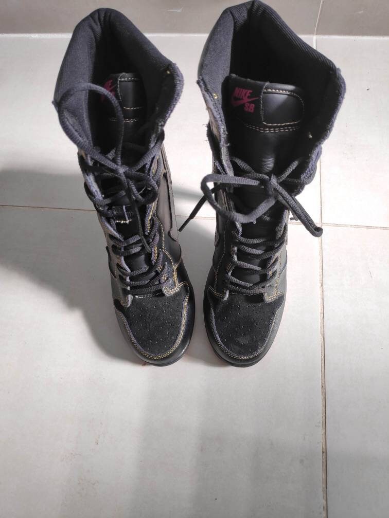 Nike SB Swoosh Pro Unlucky 13 Black and Pink 305050-181 Womens | Etsy