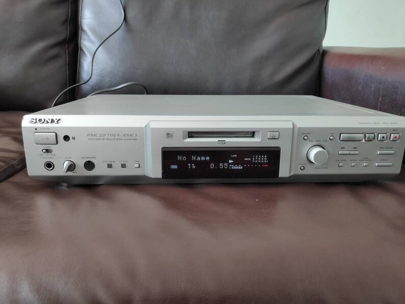 Vintage Sony MDSJE640 MD minidisc Deck recorder MDLP Etsy