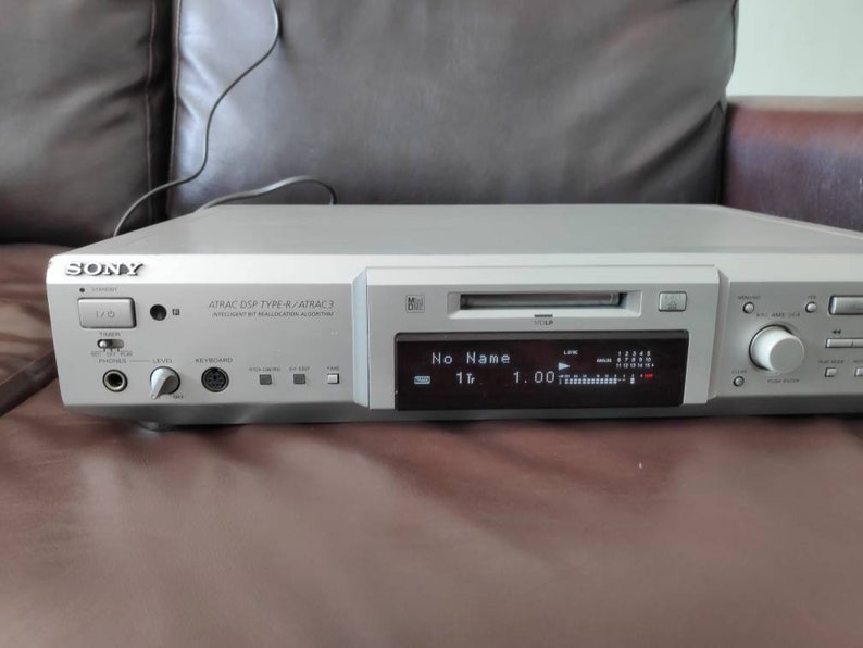 Vintage Sony MDSJE640 MD minidisc Deck recorder MDLP Etsy
