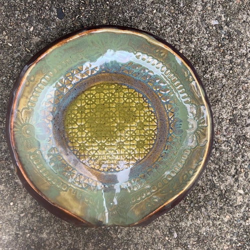 Selfdraining Ceramic Soap Dish Etsy