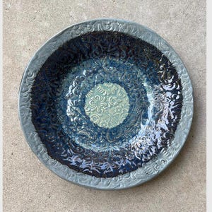 Regular Ceramic Birdbath for Pedestal //Made in USA