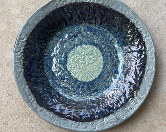 Regular Ceramic Birdbath for Pedestal //Made in USA