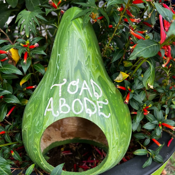Gourd Toad House//Made in USA