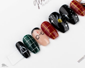 Harry Potter Nails Etsy