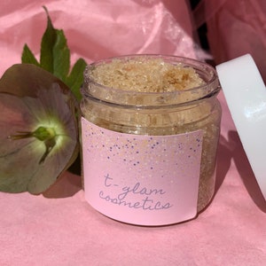 Alle natürlichen Zucker Lippenpeeling