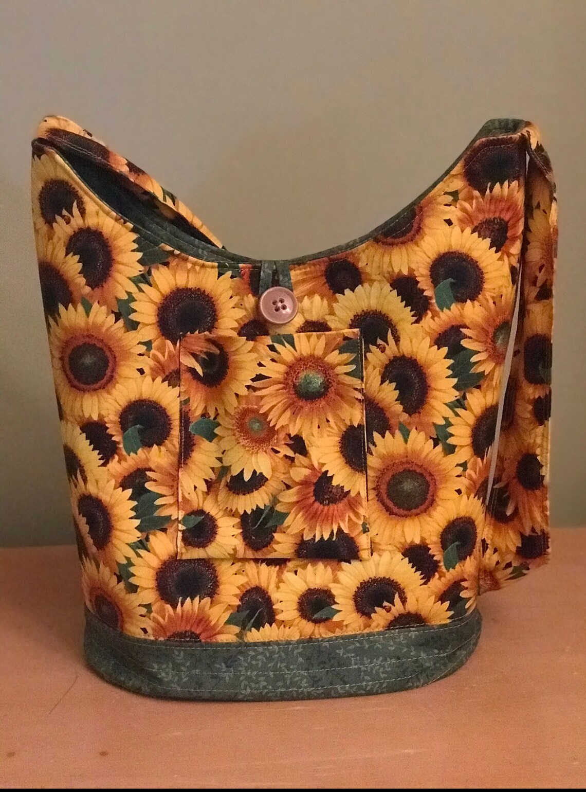 Sunflower cross body bag sunflower wallet handbag purse | Etsy
