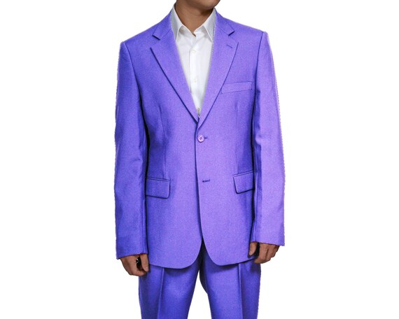 Men's 2 Button Single Breasted Lavender 