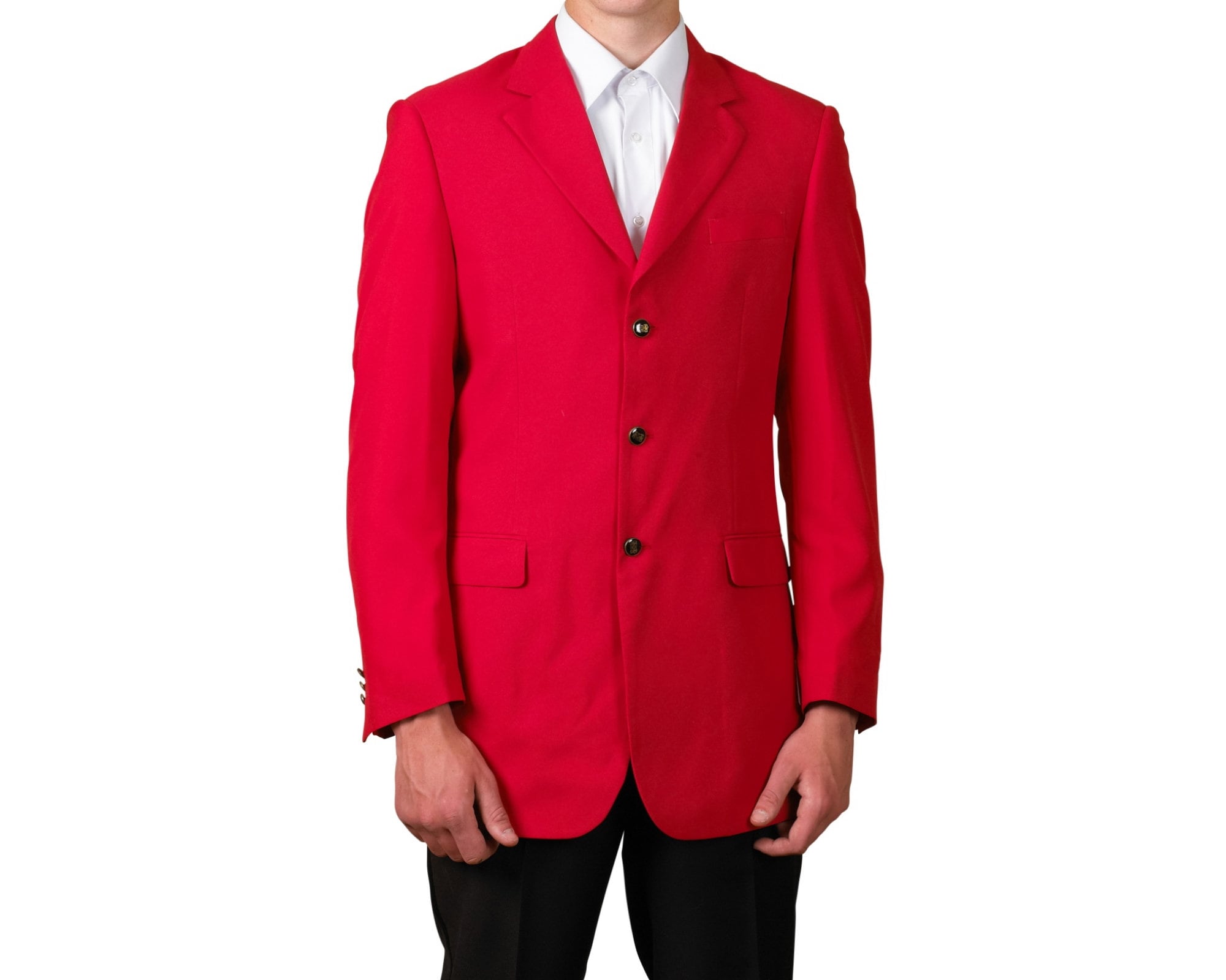 ジャケット・アウター Polyester Typewriter Double BreastedCoat