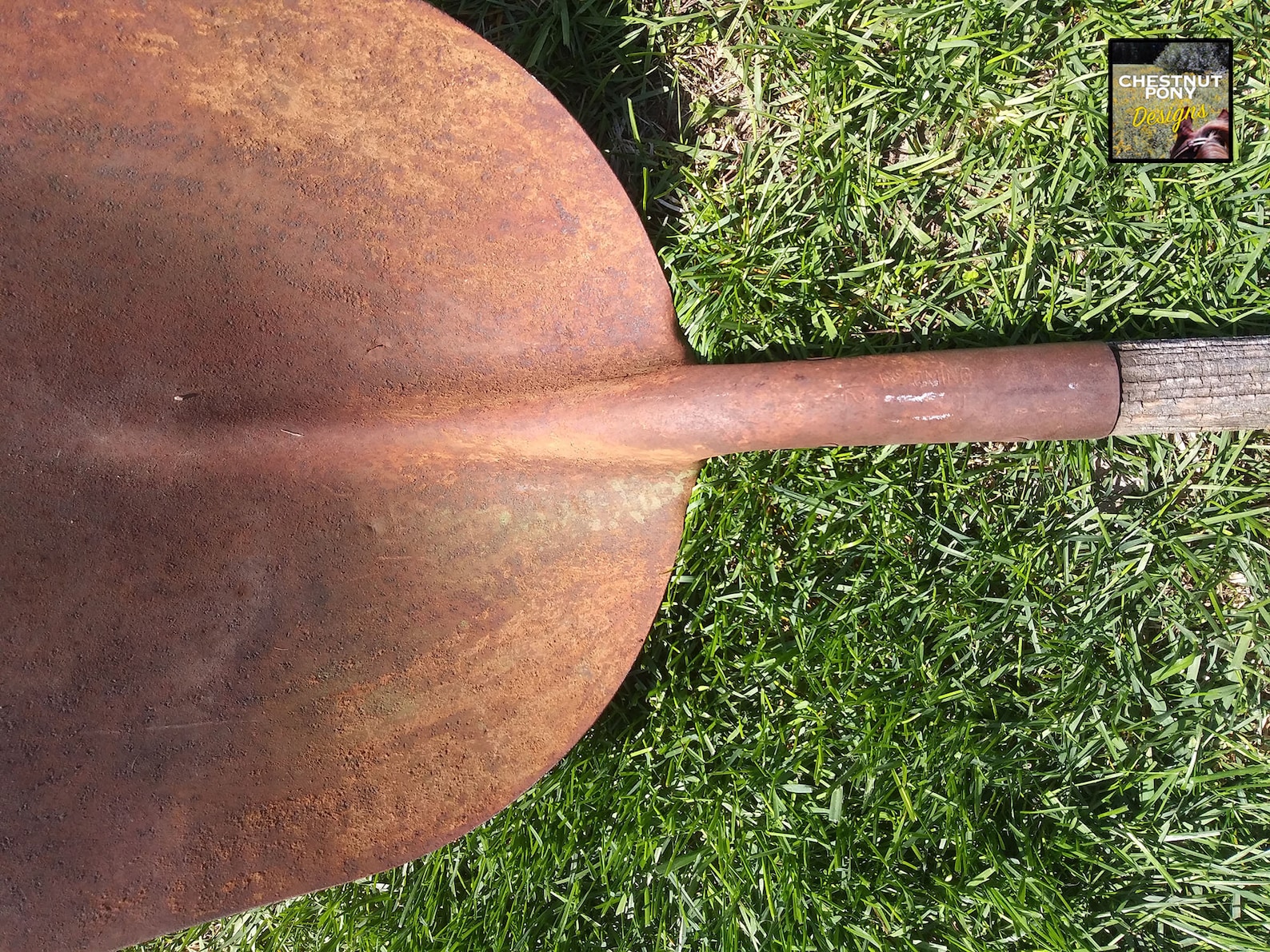 Antique Rusty Shovel with Handle 41 inch Vintage rustic Etsy