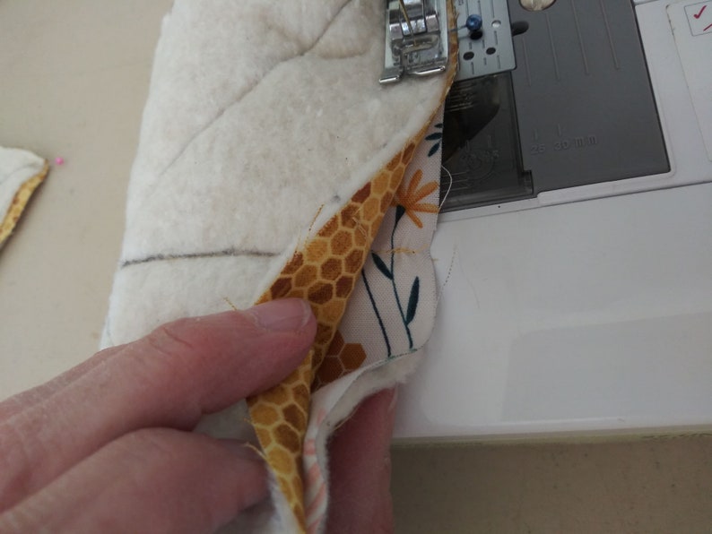 Easy Quilted Pot Holder Pattern Sew Your Own Instant Pdf Etsy