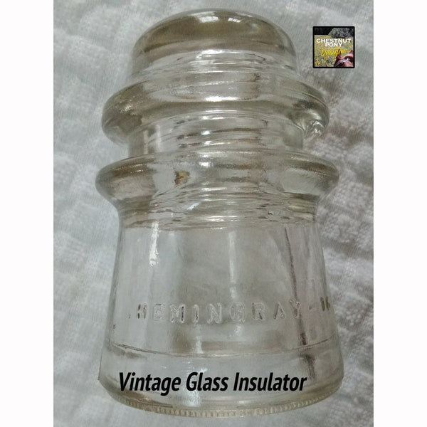 Hemingray - 16 Vintage Glass Insulator