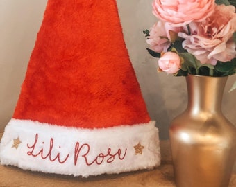 Personalized Christmas hat