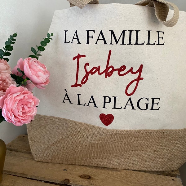 Sac de plage personnalisé