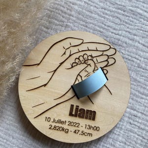 pulsera de apoyo para el nacimiento