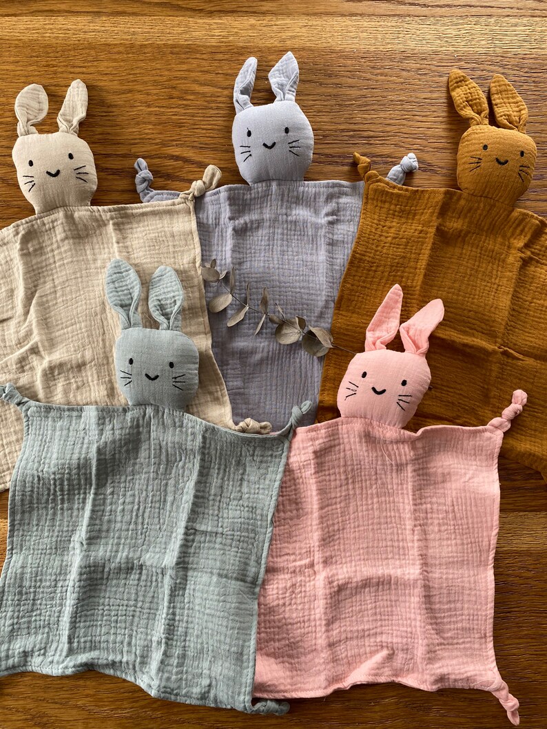 Personalized rabbit comforter image 2