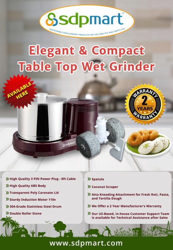3 stone wet grinder